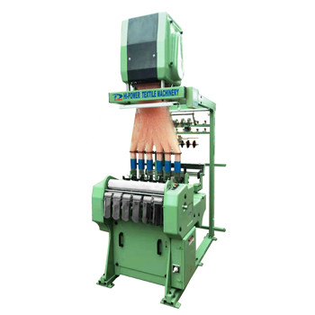 Bande élastique de métier à tisser électronique faisant la machine de tissage de jacquard de sangle de la machine 1200 t/mn