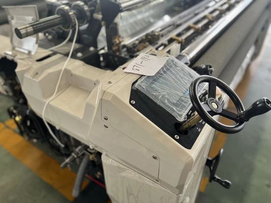 machine à grande vitesse Waterjet de métier à tisser de puissance de double bec de machine de tissage de tissu de largeur de 220cm