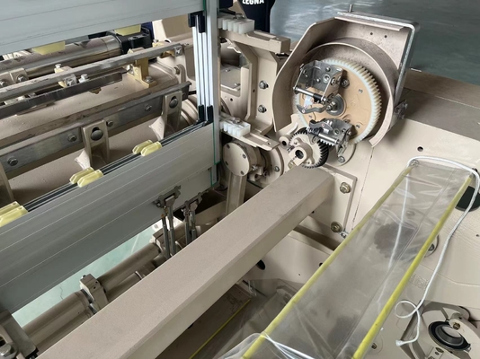 Machine de tissage simple de tissu de pompe 190cm l'eau Jet Weaving Machine de 1200 t/mn