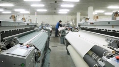 Air électronique Jet Looms Mechanical Weaving Technology de tissu de coton 1000 t/mn