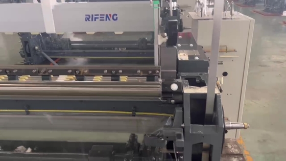 Ratière électronique de bec de machine à cartes de textile double jetant la machine de tissage de tissu